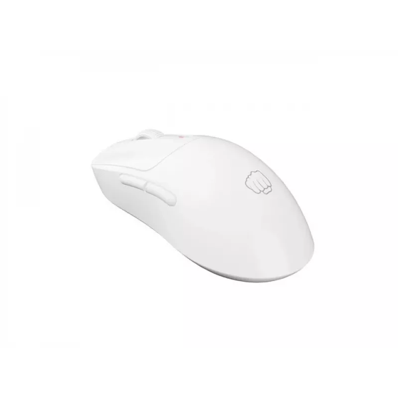 Mysz bezprzewodowa Fury Tanto T4 — 12000 DPI, biała, programowalne przyciski, ergonomiczna