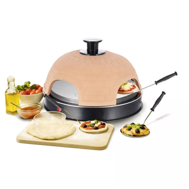 Pizza Maker Emerio PO-115985 4 Pizze 900 W Czarny Pomarańczowy