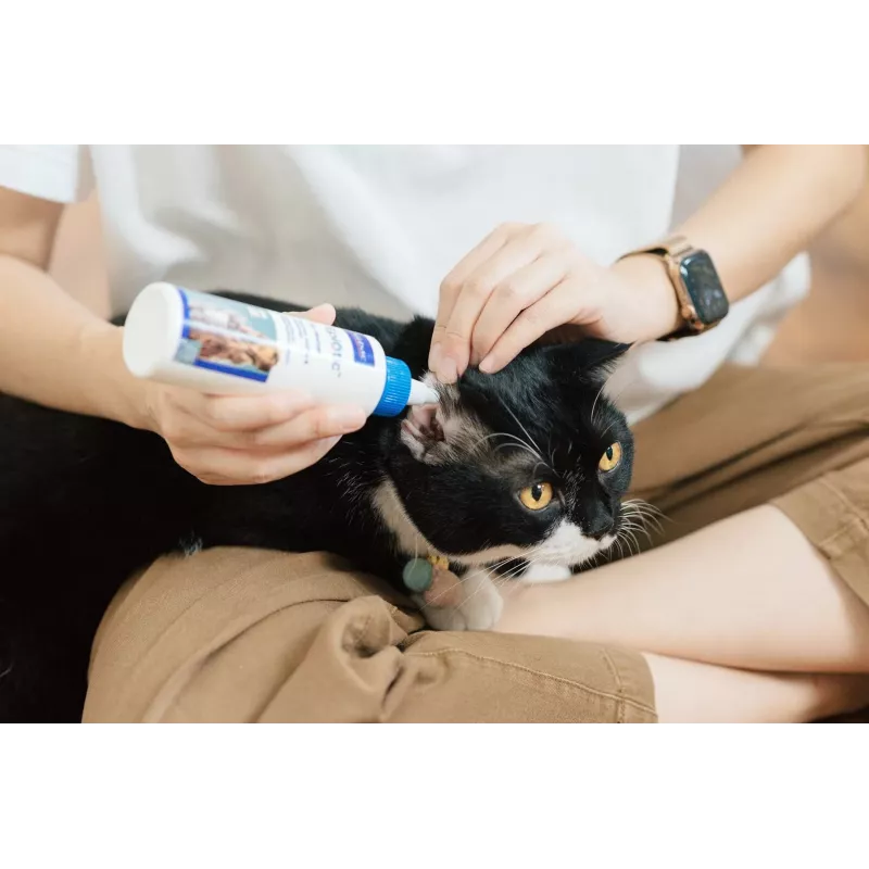 Roztwór do pielęgnacji uszu VIRBAC EPI-OTIC 125 ml – weterynaryjny środek czyszczący uszy dla psów i kotów