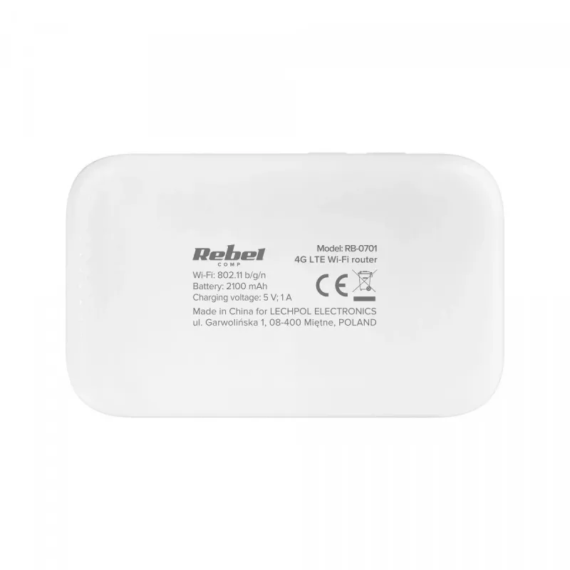 Router bezprzewodowy Rebel RB-0701, jednopasmowy (2,4 GHz), 3G, 4G