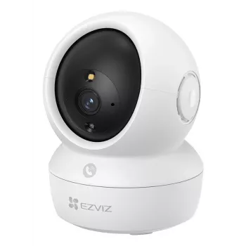 Kamera IP EZVIZ H6c Pro 3K do użytku wewnętrznego — 2880×1620, 4 mm, obrót 340°, pochylenie 55°, Wi‑Fi i Ethernet, MicroSD do 512 GB