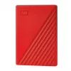 WD My Passport WDBYVG0020BRD - Festplatte - verschlüsselt - 2TB - extern (tragbar) - USB3.0 - 256-Bit-AES - Rot (WDBYVG0020BRD-WESN)
