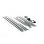 Zestaw montażowy do szafy rack EVER do UPS, model W/OP-ZA00-0002/00, regulowany odstęp szyn 800–1200 mm, srebrny