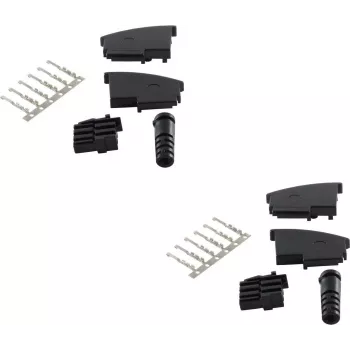 Złącze TAE F ShiverPeaks BS72000-SET2 czarne