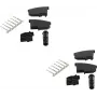 Złącze TAE F ShiverPeaks BS72000-SET2 czarne