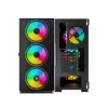 SAVIO Obudowa PC Raptor X1 ARGB Glass/Mesh Czarna