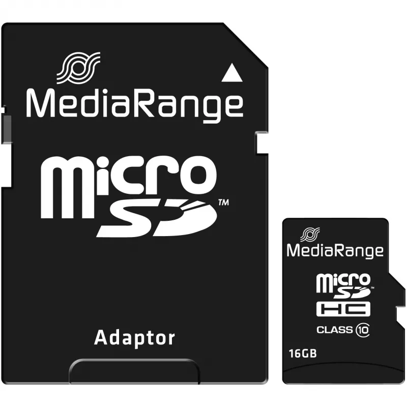 Karta pamięci MediaRange 16 GB MicroSDHC Class 10 MR958