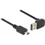Kabel USB DeLOCK 85184 USB 2.0 0,5 m USB A Mini-USB B Czarny