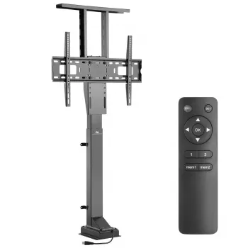 Uchwyt podłogowy do telewizora MACLEAN MC-866 dla 37–65 cali (94–165,1 cm), VESA do 600×400, maks. obciążenie 50 kg, czarny