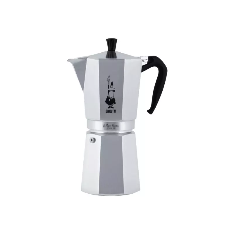 Bialetti Moka Express - Srebrny - Aluminium - na 18 filiżanek