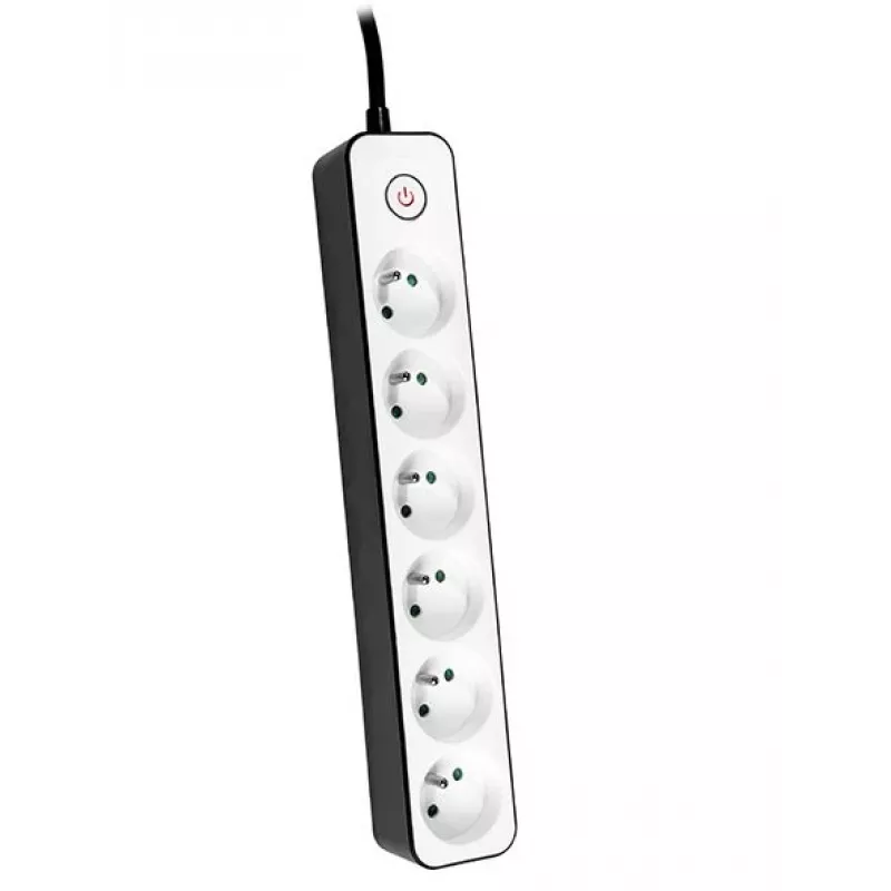 Listwa zasilająca TRACER Zebra 1,5 m 6 gniazd