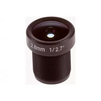 Lens Axis M12 2.8mm F1.2 Indoor Czarny 170° Viewing Angle