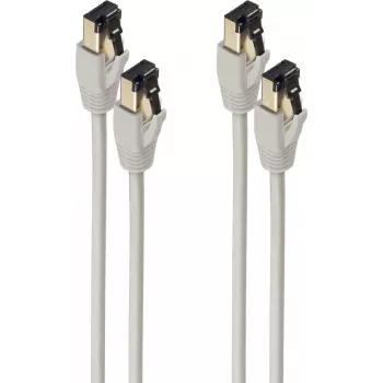 Kabel sieciowy ShiverPeaks BS08-41010-2 0,5m Cat8.1 F/FTP