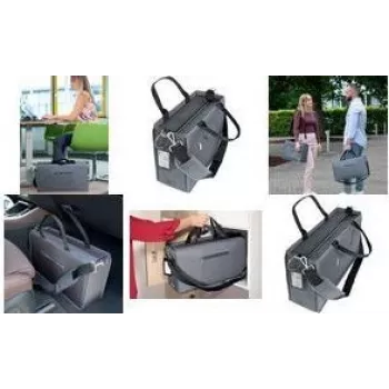 Torba na ramię Sigel Desk Sharing Bag BA413 Ciemnoszary Unisex Duży