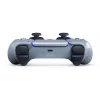 Bezprzewodowy gamepad Sony DualSense do PlayStation 5 — wbudowany akumulator Li-Ion, żyroskop, wibracje dotykowe, głośnik, gniazdo 3,5 mm, srebrny