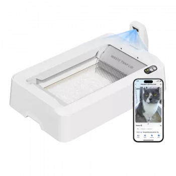 Samooczyszczająca kuweta dla kota PETKIT T7-EU, biała