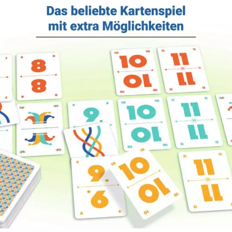Elfer raus Extra, Gra karciana
