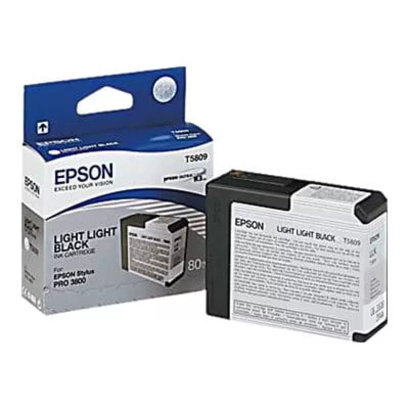 Epson Singlepack Light Light Black T580900, Light light black, Atrament pigmentowy, 80 ml, 1 szt.