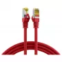Kabel krosowy EFB-Elektronik RJ45 kat.6A S/FTP LSZH kat.7 surowy czerwony 0,15 m Producent: EFB Elektronik (MK7001.0,15R)