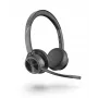 Zestaw słuchawkowy HP POLY Voyager 4320 z certyfikatem Microsoft Teams, przewodowy i Bluetooth, USB-A + klucz sprzętowy BT700, wokółuszny, kabel 1,5 m, 162 g, czarny