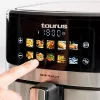 Frytkownica beztłuszczowa Taurus Air Fry 7S 1600 W 6,5 l, stal nierdzewna, 8 programów, 80–200 °C, sterowanie dotykowe