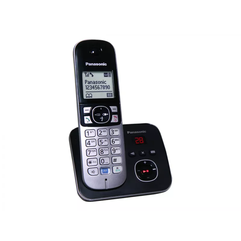 Telefon DECT Panasonic KX-TG6821GB Czarny