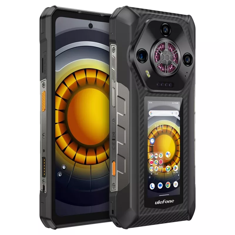 Smartfon UleFone Armor 30 Pro 5G, wyświetlacz 6,58 cala, 16 GB RAM, 512 GB pamięci, czarny