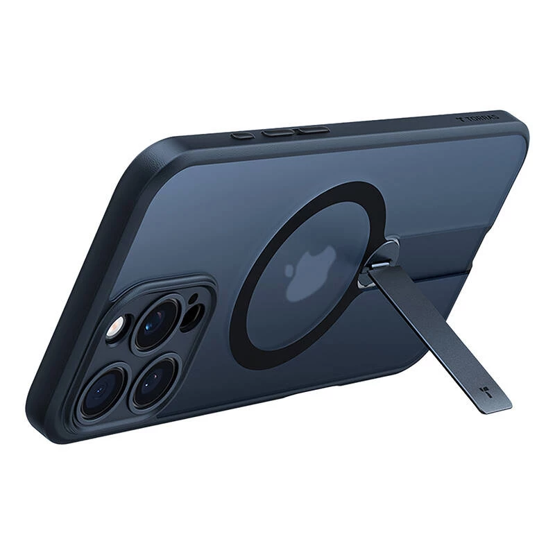 Torras Pstand Spin Case do iPhone 16 Pro (czarny)