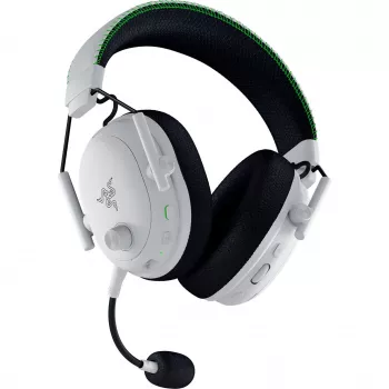 Zestaw słuchawkowy Razer CzarnyShark V3 Pro przewodowy i bezprzewodowy Bluetooth biały