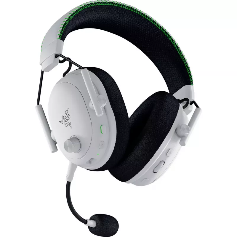 Zestaw słuchawkowy Razer CzarnyShark V3 Pro przewodowy i bezprzewodowy Bluetooth biały