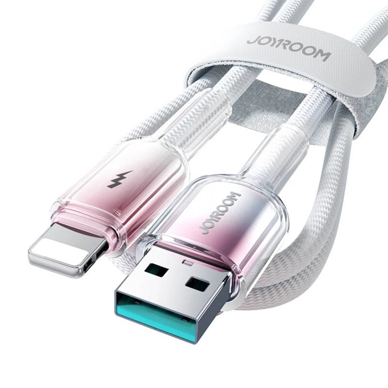 Kabel USB-A do Lightning Joyroom S-A42 3A 1,2m biały