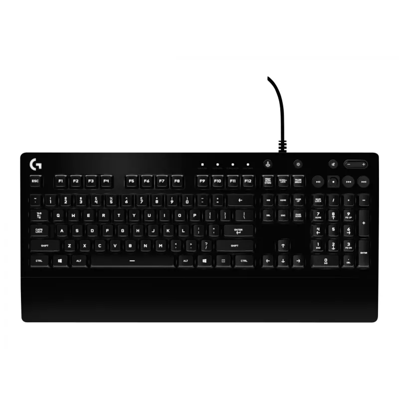 Klawiatura gamingowa Logitech G G213 Prodigy RGB LED pełnowymiarowa przewodowa