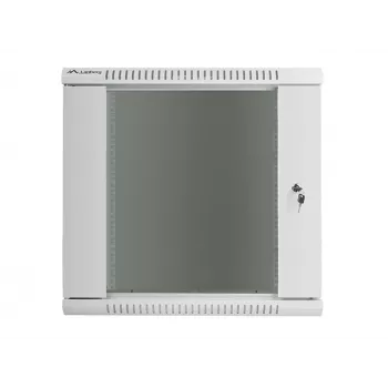 Szafka rack naścienna LANBERG WF01-6412-10S, 12U, 19 cali, 600×450×640 mm, IP20, 60 kg