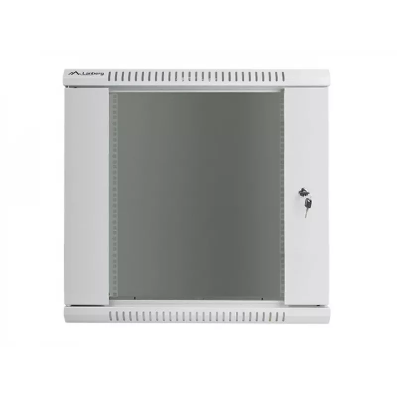Szafka rack naścienna LANBERG WF01-6412-10S, 12U, 19 cali, 600×450×640 mm, IP20, 60 kg