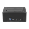 Stacja dokująca DeLOCK USB Dual dla 2 x SATA HDD SSD z funkcją klonowania i czytnikiem kart