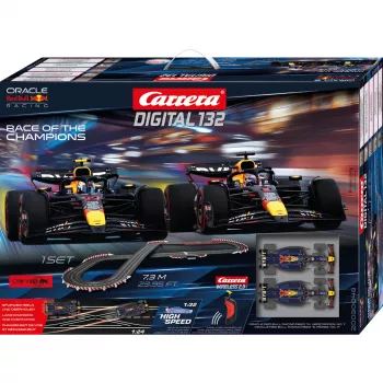Slot Car Set CARRERA Digital 132 Race of the Champions (model 20030048) — cyfrowy tor wyścigowy samochodzików 1:32