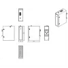 Przetwornica DC-DC ALLNET ALL-B101 12–24VDC na 48–54VDC, do 200W