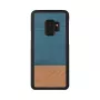 etui na smartfona man and wood for Samsung Galaxy S9 denim Czarny