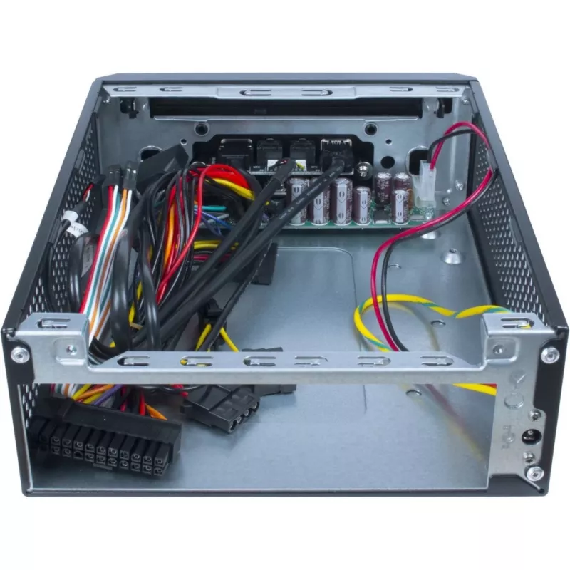 Inter-Tech MW-01 II Enclosure Mini-ITX, USB 3.0 (Typ A+C) czarna, Czytnik kart (88881244)