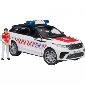 Pojazd Range Rover Velar Fire Engine z figurką