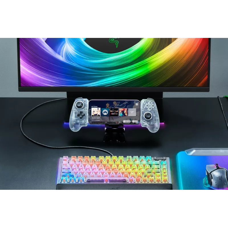 Razer Kishi V3 - Phantom White Ed. USB Gamepad Analogowy Android, iOS