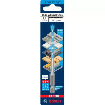 Eksperckie wiertło do betonu HEX-9 Multi Construction O 3,5 mm 1 szt. (2608902346)
