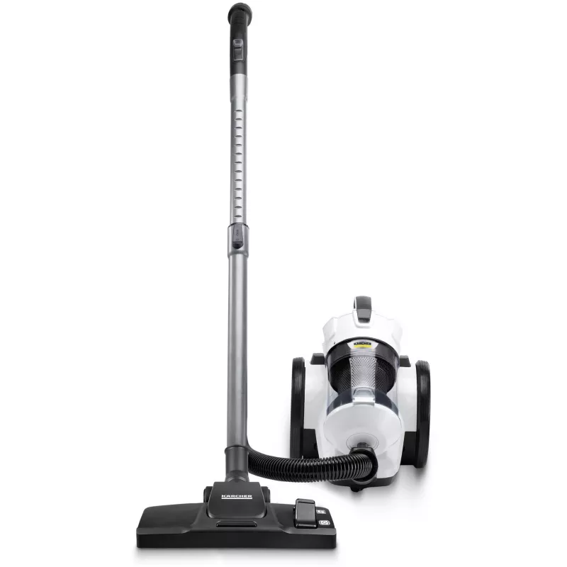 Odkurzacz workowy Karcher VC 3 — suchy odkurzacz domowy, 700 W, 0,9 L bezworkowy, HEPA 13, rura teleskopowa, wąż 1,5 m