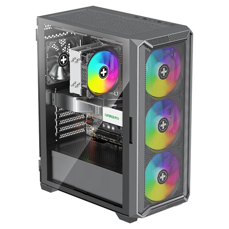 Obudowa|XILENCE|ATX/micro ATX/Mini-ITX|Czarna|Midi Tower|PC|XG161