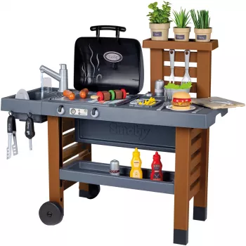 Garten Kitchen, Play Kitchen szarobrązowa