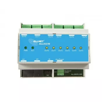 Przekaźnik elektryczny ALLNET ALL3527B niebieski biały