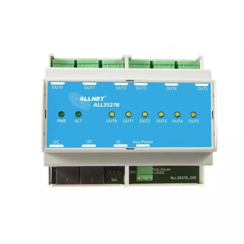 Przekaźnik elektryczny ALLNET ALL3527B niebieski biały