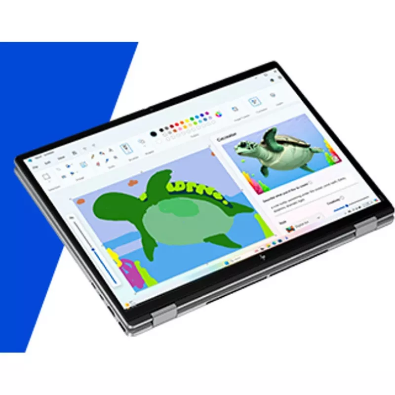 HP OmniBook BZ8K9EA 16 Notebook - 4,8 GHz 40,6 cm - 512 GB SSD - 16 GB RAM - Ekran dotykowy - Windows 11 Home (BZ8K9EA#ABD)