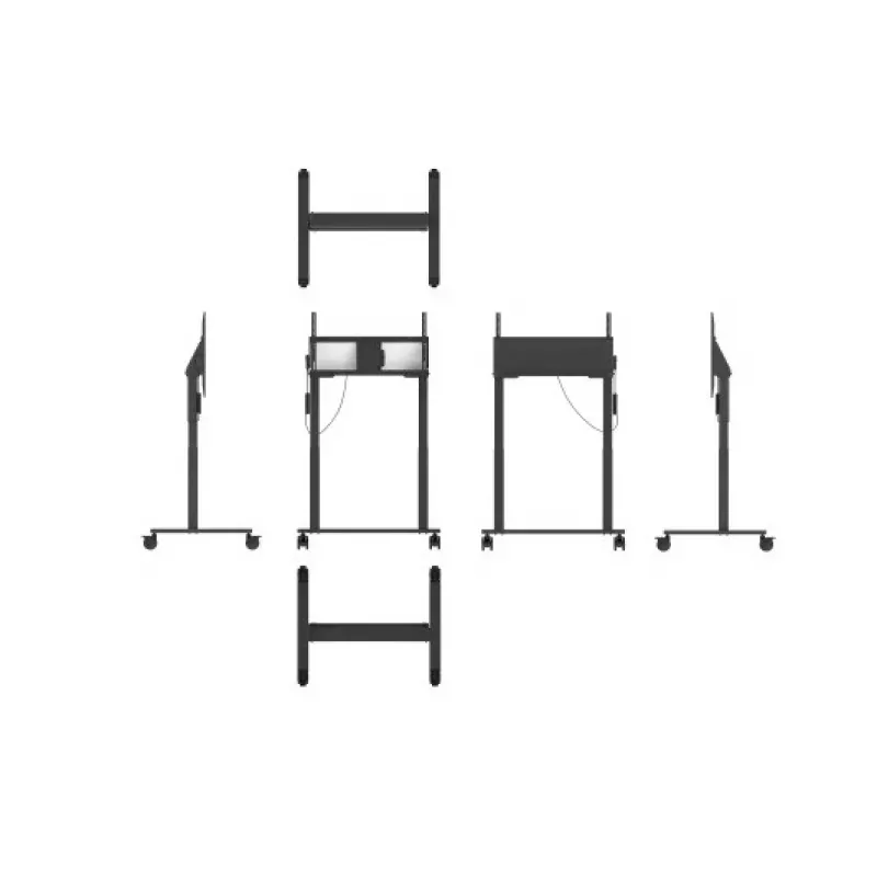 Touchscreen Electric Stand AVTEK 1MV137 height-adjustable mobile mount for interactive displays