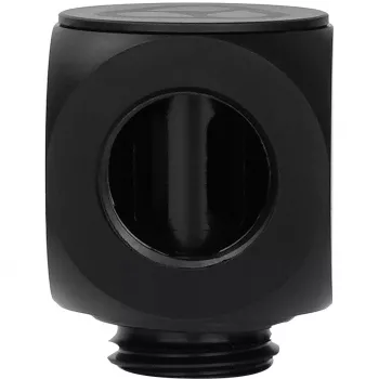 Thermal Grizzly DeltaMate Rotary 90° – złączka chłodzenia wodnego, czarny, 1 szt. (TG-DM-FIT-0003)